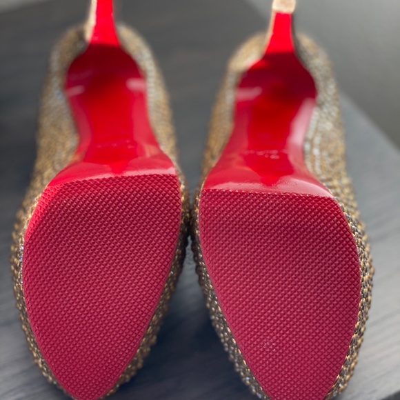 Rare Christian Louboutin Swarovski crystal heels - Picture 2 of 7